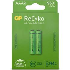 Rechargeable battery aaa GP Batteries Rechargeable Battery AAA 2-pack