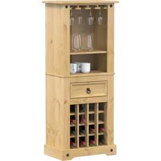 vidaXL Corona Wood Vidaxl Wine Rack