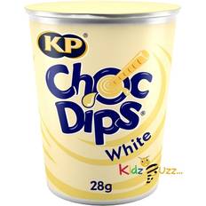 Kidzbuzz Kp Choc Dips White Chocolate 28g 12pcs
