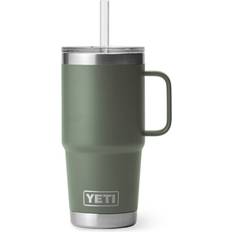 Yeti Rambler with Straw Lid Camp Green Travel Mug 73.9cl