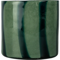 Byon Calore M Green/Dark Green Candle Holder 15cm