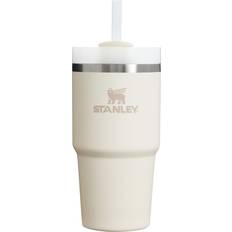 Without Handles Kitchen Accessories Stanley Quencher H2.0 FlowState Cream 2 Travel Mug 20fl oz