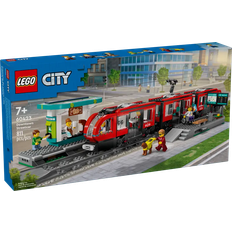 Jouets LEGO City Downtown Streetcar & Station 60423