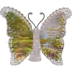 Figurines The Bradford Exchange Garden of Paradise Crystalline Butterfly Sculpture Figurine