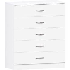 Vida Designs Riano Bedroom Storage White Chest of Drawer 90x75cm