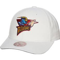 Mitchell & Ness Golden State Warriors White Hardwood Classics All In Retro Snapback Hat