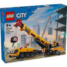 Building Games LEGO City Yellow Mobile Construction Crane 60409