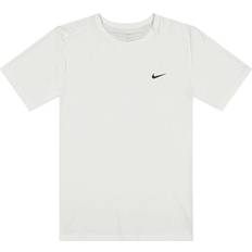 Homme - Yoga T-shirts Nike Men's Hyverse Dri-FIT UV Short-sleeve Versatile Top - White/Black