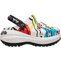 Men - Multicolored Outdoor Slippers Crocs Keith Haring Mega Crush Clog - Black