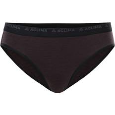 Aclima Nainen Alushousut Aclima LightWool Briefs - Chocolate Plum