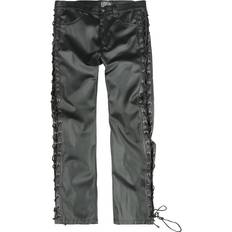 Herr - Konstläder Byxor & Shorts Vixxsin Gothic Konstläderbyxor Maximus Pants W30L32 W38L34 för Herr svart