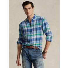 Linen Shirts Polo Ralph Lauren Long Sleeve Check Shirt