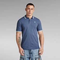 Man - Striped Polo Shirts Dunda Slim Stripe Polo blue Men