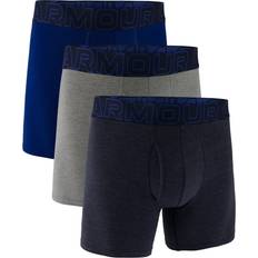 Boxsershorts tights - Brun Underbukser Under Armour 3-Pack Charged Cotton Boxer Herre bokseshorts Blå