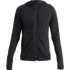 Merinowolle Jacken Icebreaker Midlayer-Jacke MERINO REALFLEECE mit Merinowolle HELLGRAU