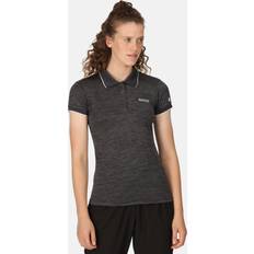 Regatta Women Polo Shirts Regatta Women's Quick-Drying Remex II Active Polo Shirt Seal Grey