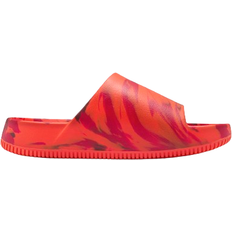 Men - Red Slides Nike Calm SE - Picante Red