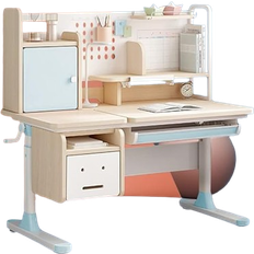 Beige Tables FCD Ergonomic Multi Function Desk