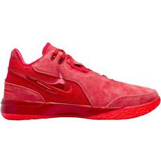 Men - Red Basketball Shoes Nike LeBron NXXT Gen AMPD M - University Red/Bright Crimson