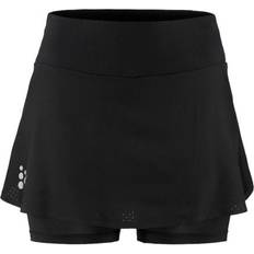 Stretch Kjolar Craft PRO HYPERVENT SKIRT Löparkjol BLACK Dam