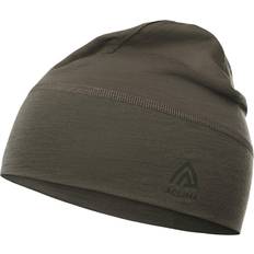 Merinould Huer Aclima LightWool Beanie Grå TARMAC One size