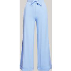 Blue - Woman Pyjamas Tommy Hilfiger Wide Leg Pyjama-Hose mit Tunnelzug - Blau