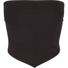 Urban Classics Bluser Urban Classics Top Knotted Bandeau Top till Damer sort