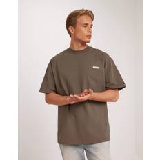 Woodbird WBBose Hkdk Tee Printed t-shirts Brown