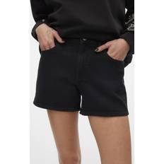 Denimi Shortsit Vero Moda Vmtess Mr Short Denim Shorts - Musta