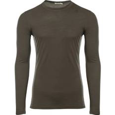 Braun - Herren Basisschicht-Oberteile Aclima Longsleeve LightWool Undershirt tarmac Oliv