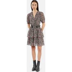 Abito lungo - Multicolore Vestiti The Kooples Smocked Waist Dress