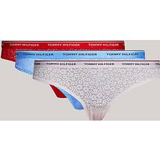 Multicoloured - Women Men's Underwear Tommy Hilfiger 3er-Set klassische Damenslips UW0UW04897 Bunt