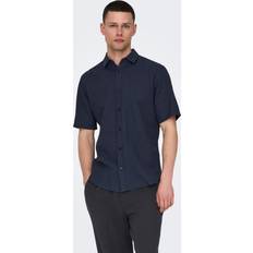 Only & Sons Kortærmet Slim Fit Skjorte