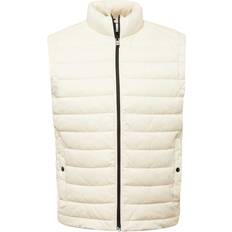 Bianco - Uomo Gilet BOSS Smanicato Calano Regular Fit - Black