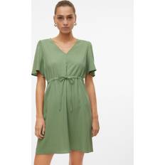 Green - Knee Length Dresses Vero Moda Vmmymilo Short Dress