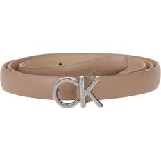 Calvin Klein Damen Gürtel Calvin Klein Damengürtel Ck Thin Belt 1.5Cm K60K612360 Beige