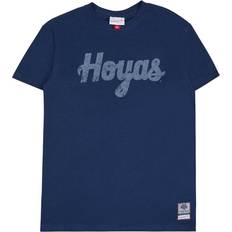 Mitchell & Ness Hoyas Legendary Slub Tee, Male, Tøj, T-shirt, Blå