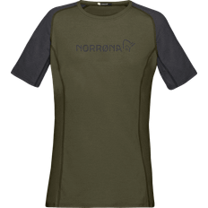 Norrøna Kleding Norrøna Fjora Equaliser Lightweight T-shirt - Olijf