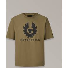 Belstaff T-shirts Belstaff Motorcycle Phoenix T-shirt Men's Cotton Jersey Olive