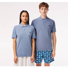 Clothing Lacoste Natural Dyed L.12.12 Original Polo Shirt Blue