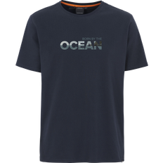 Didriksons Herr Överdelar Didriksons Harald Men's T-shirt Ocean Blå