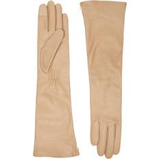 Handsome Stockholm Essentials Long Leather Gloves Beige