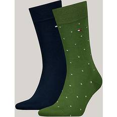 Tommy Hilfiger Green Socks Tommy Hilfiger 2-Pack Classics Polka Dot Socks