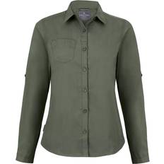 Craghoppers Dam Skjortor Craghoppers 16 UK, Dark Cedar Green Womens/Ladies Expert Kiwi Long-Sleeved Shirt