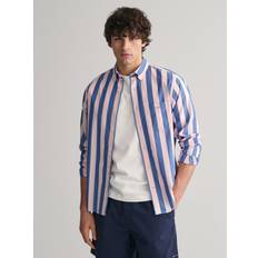 Herre - Rosa Skjorter Gant Reg Poplin Parasol Stripe Shirt Stripete skjorter Pink