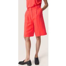 Soaked in Luxury Trousers & Shorts Soaked in Luxury Slmalia Shorts Hot Coral Orange