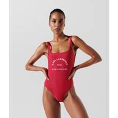 Swimsuits Karl Lagerfeld Rue St-guillaume Swimsuit, Woman, COATED BLK, Coated Blk