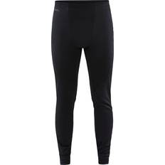 Hombre Pantalones Térmicos Craft Core Warm Baselayer Pantalón - Negro