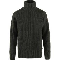 Fjällräven Övik Roller Neck Sweater Men Dark Olive-633