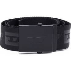 Polyamide Belts Diesel Mens T8013 B- Logo-tape Woven Belt